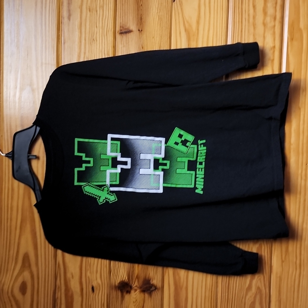 Minecraft long sleeve tee